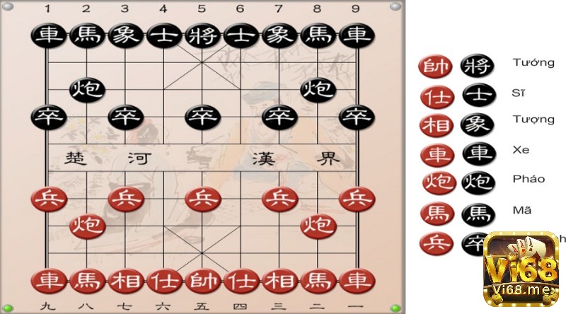 Tên và chức năng của các quân cờ khi chơi chơi cờ úp trực tuyến