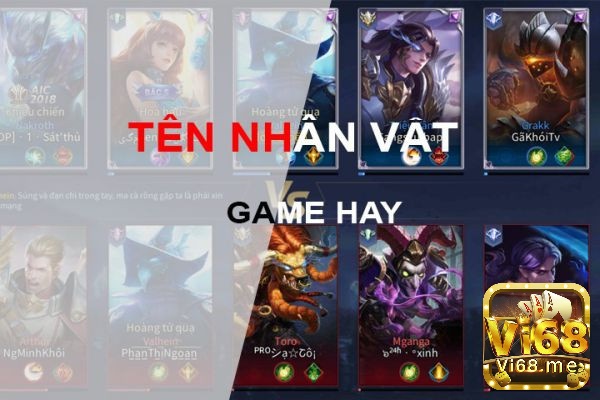 Tiêu chí về đồ họa và cốt truyện gợi ý trong đặt tên game hay cho gam