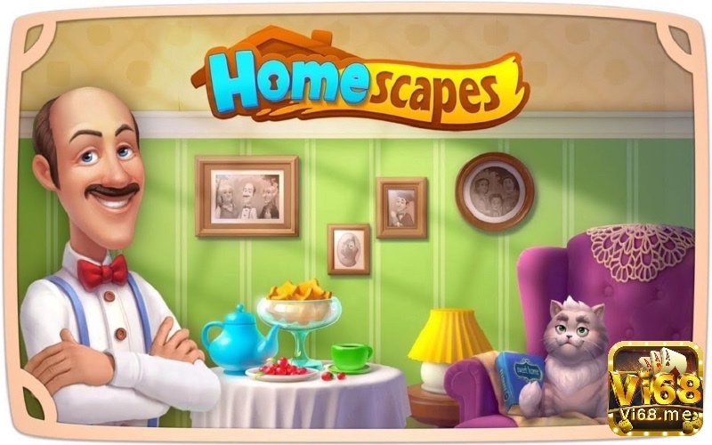 Homescapes: Game match-3 kết hợp xây dựng và trang trí nhà cửa, nơi người chơi giúp Austin cải tạo ngôi nhà gia đình